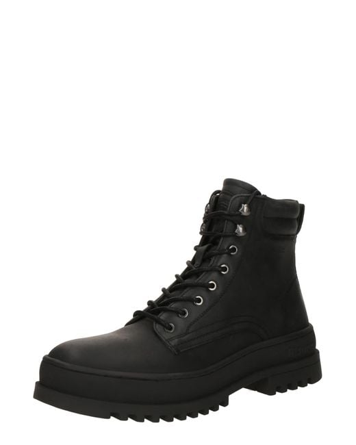 Blauer Schnürboots Iuka in Black für Herren