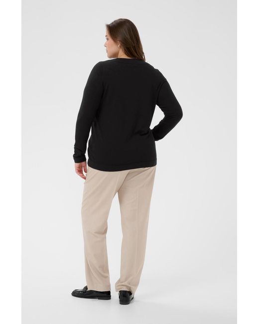Kaffe Black Pullover Kclizzy