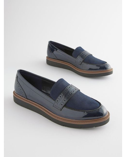 Next Blue Mokassin