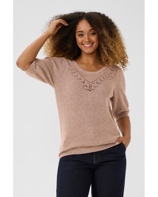 Cream Natural Pullover Dela