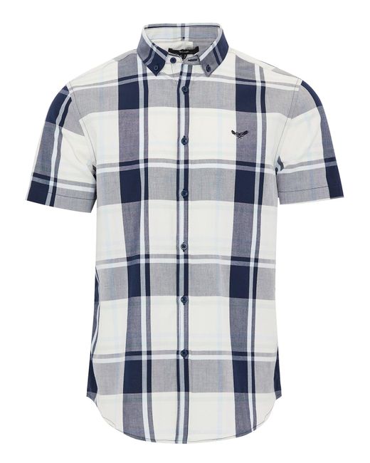 Threadbare Hemd Marcello in Blue für Herren