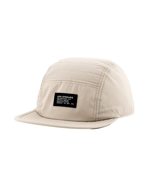 Levi's Natural Levis Cap 5 Panel Puffer Cap