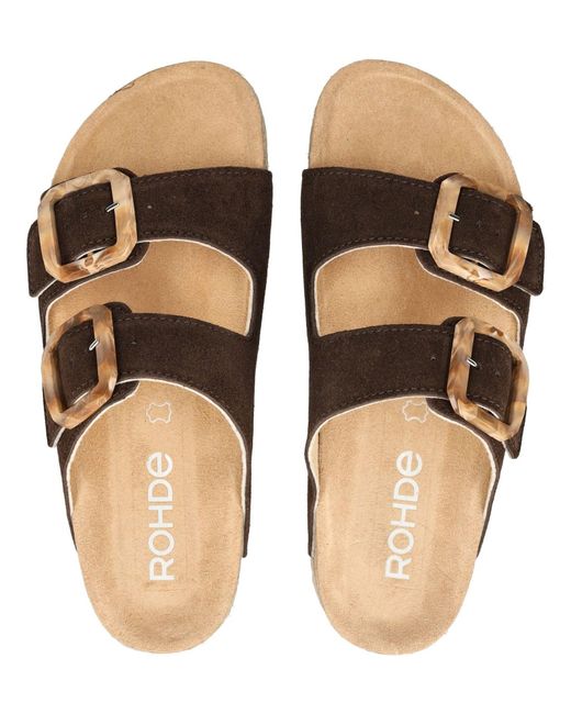 Rohde Brown Pantolette