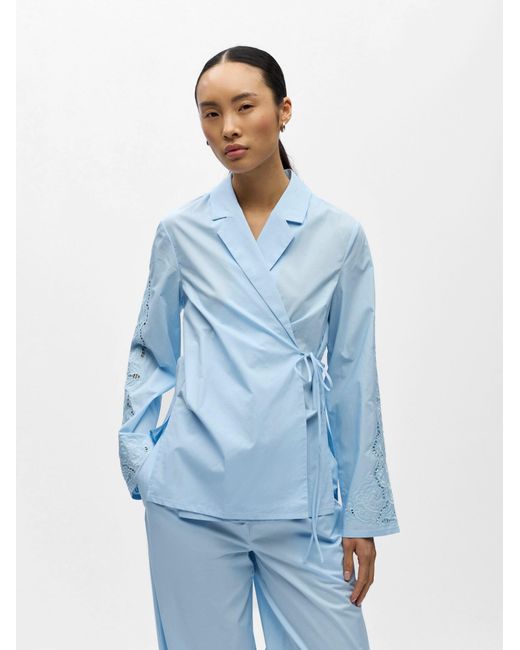 Object Blue Bluse Objmagda