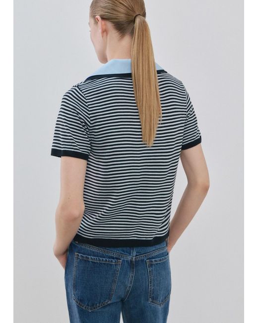 Mango Blue Pullover Cesar