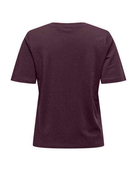 ONLY Purple T-Shirt