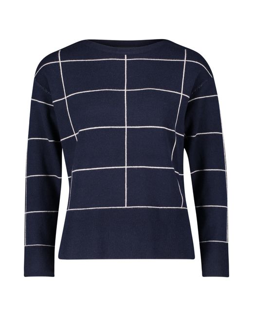 Betty Barclay Blue Strickpullover Langarm