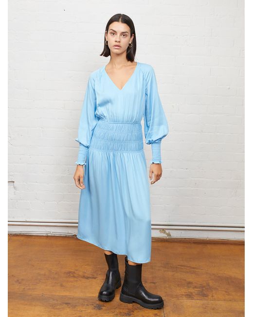 ALIGNE Blue Kleid Etta