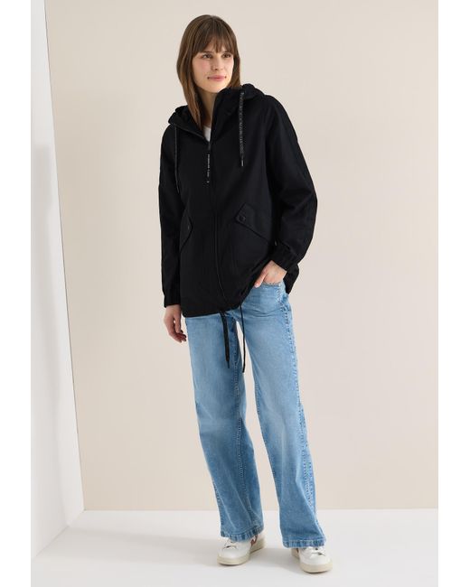 Cecil Black Parka