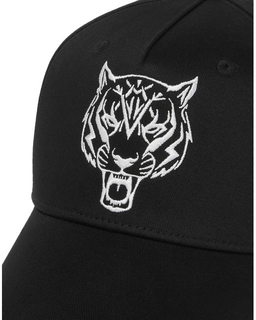 Philipp Plein Kappe Tiger in Black für Herren