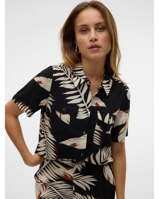 Vero Moda Black Bluse 'Vmeasy Joy'