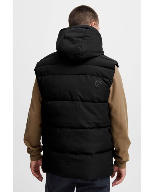 INDICODE Weste Flikko in Black für Herren