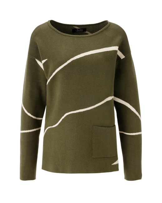 Aniston SELECTED Green Pullover