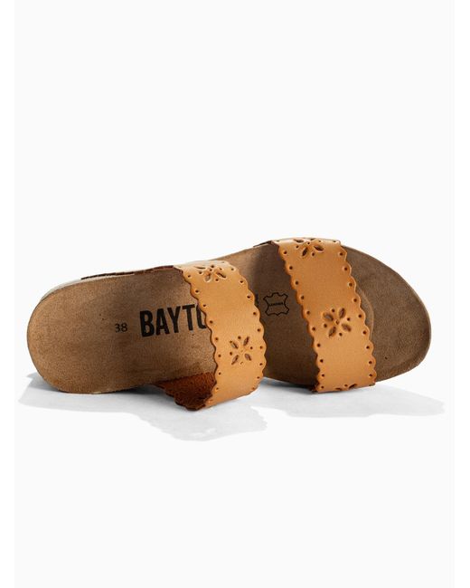 Bayton Brown Mules Tomar