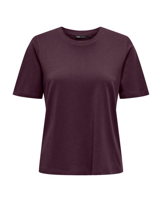 ONLY Purple T-Shirt