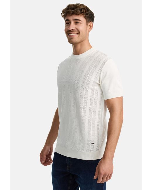 INDICODE Pullover Varson in White für Herren