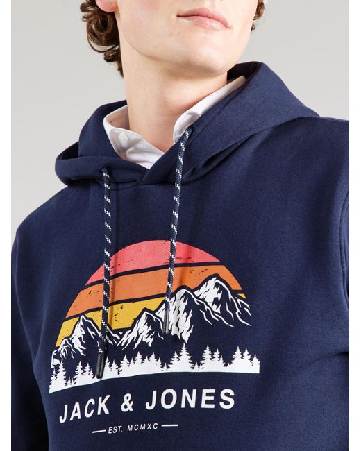 Jack & Jones Sweatshirt Jjexplorer in Blue für Herren