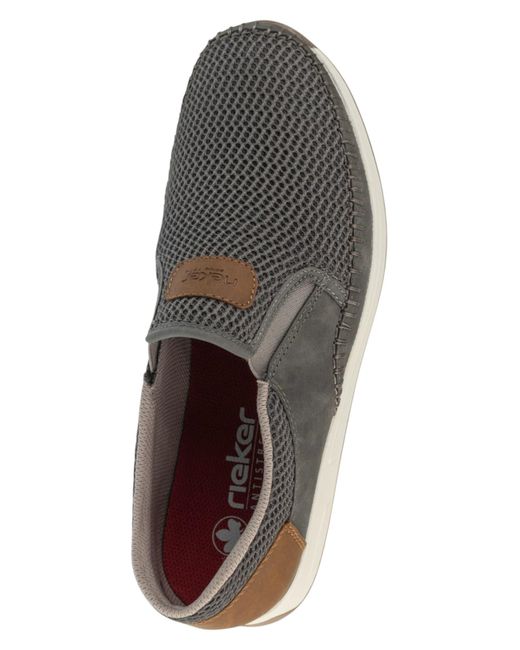 Rieker Slipper 11954 in Gray für Herren