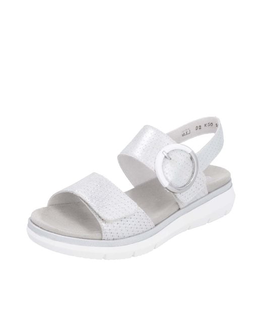 Remonte White Riemensandale