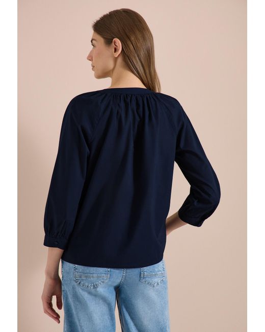 Cecil Blue Bluse