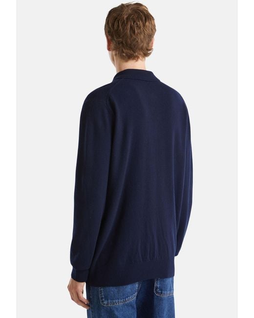 Benetton Shirt in Blue für Herren