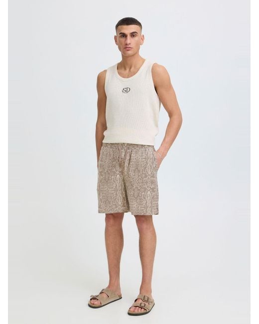 Solid Leinenhose Sdliam in Natural für Herren