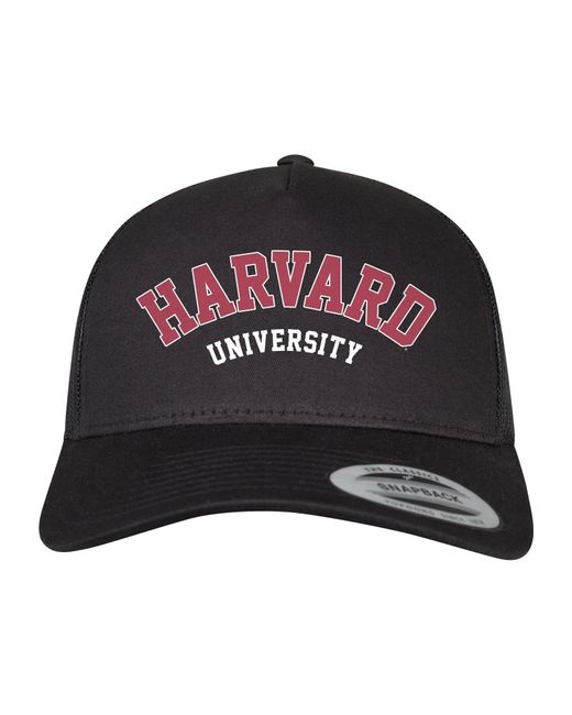Merchcode Cap Harvard University in Black für Herren