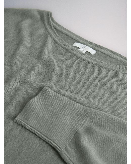 The Set Black Pullover