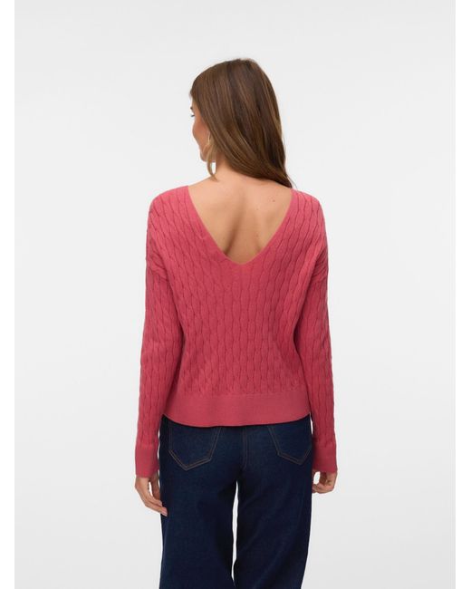 Vero Moda Red Pullover Vmfantastic
