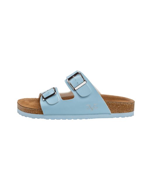 19V69 Italia by Versace Blue Sandalen 'Sassari'