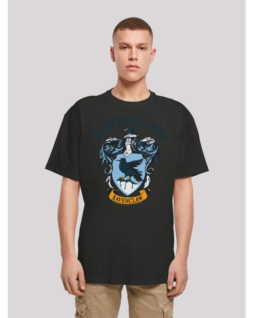 F4NT4STIC T-Shirt Harry Potter Ravenclaw Crest in Black für Herren