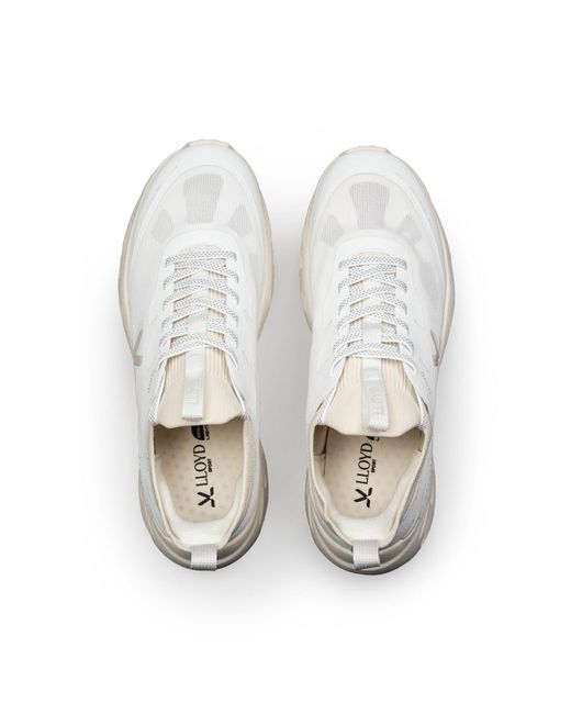 Lloyd Sneaker Dash Era in White für Herren