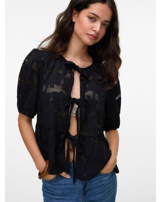 Vero Moda Black Bluse 'Vmgabi'