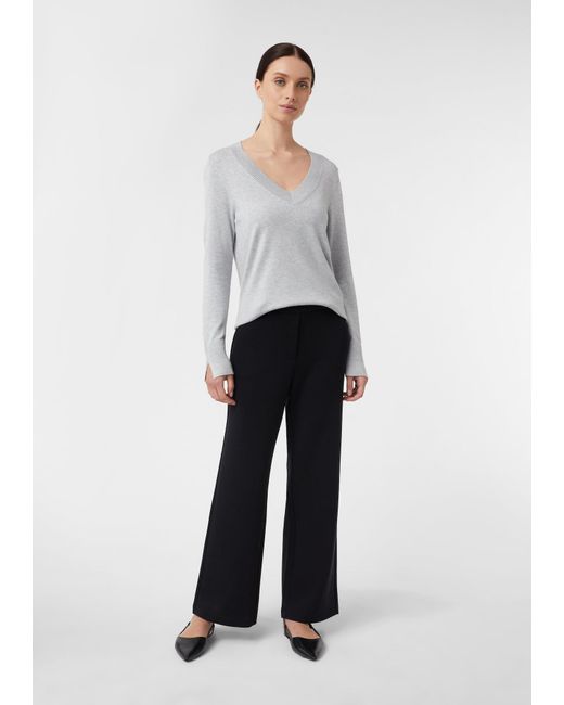 Comma, Gray Pullover