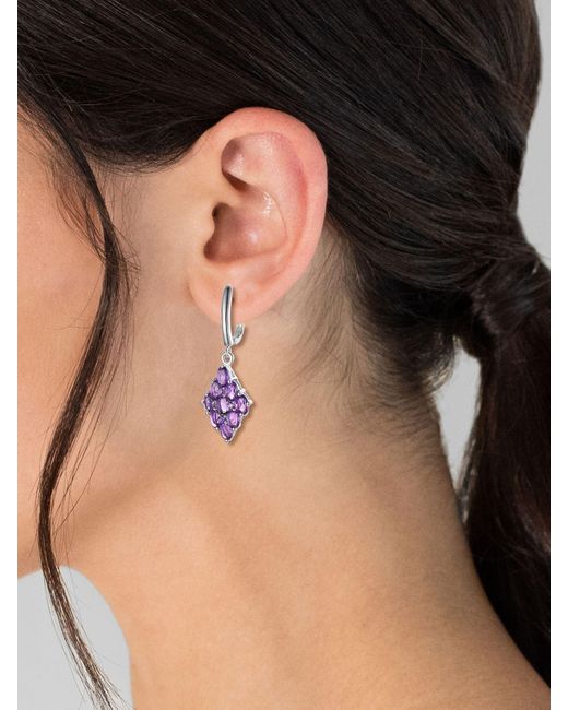 Rafaela Donata Purple Ohrringe