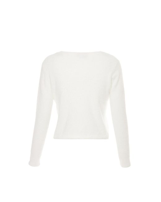 POOMI White Pullover