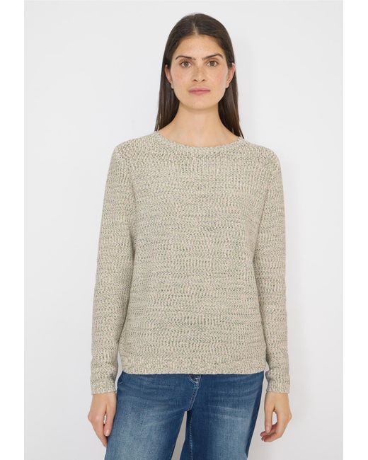 Cecil Gray Pullover Space-Dye