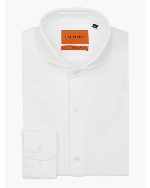 Suitable Hemd in White für Herren