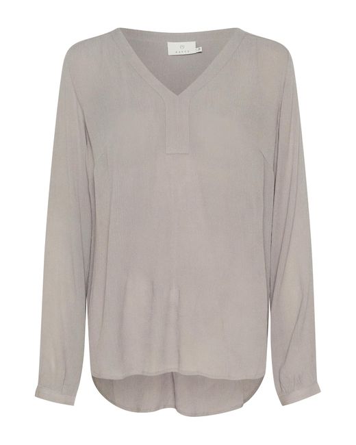 Kaffe Gray Bluse 'Amber'