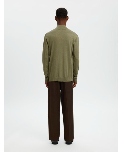 SELECTED Pullover Slhberg in Green für Herren