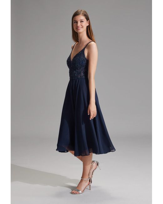 hey kyla Blue Abendkleid