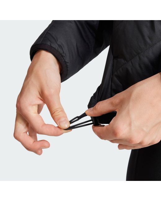 Adidas Originals Gray Outdoorjacke Multi Synthetic Insulated