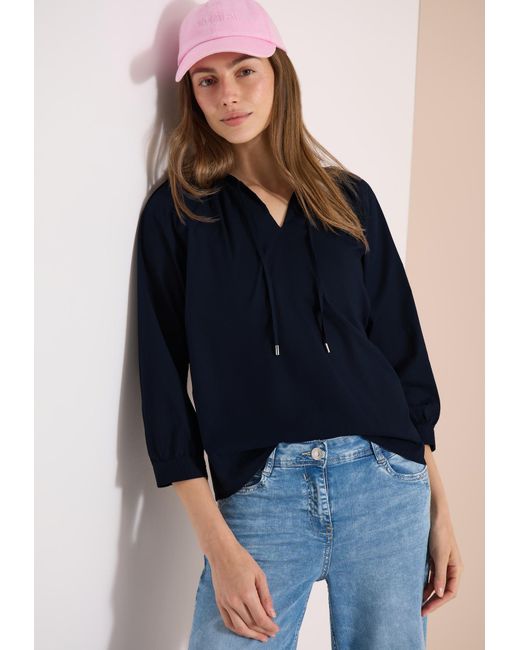 Cecil Blue Bluse