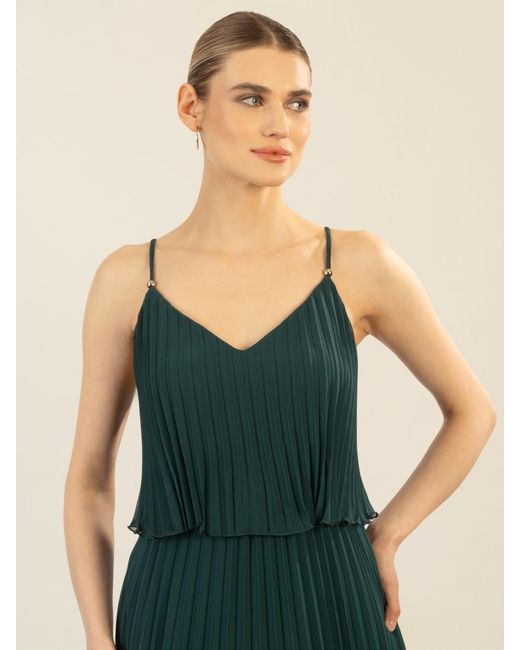 Apart Green Abendkleid
