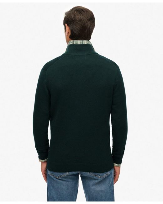 Superdry & Co Pullover Essentials in Green für Herren