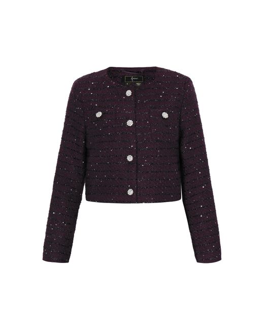 faina Black Strickjacke