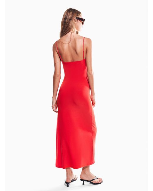 Bershka Red Kleid