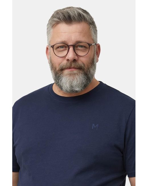 Men Plus Pyjama in Blue für Herren
