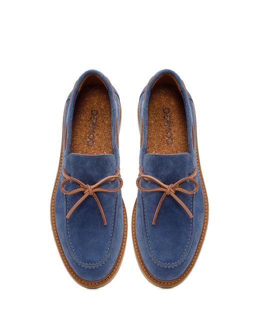 Derimod Mokassin in Blue für Herren