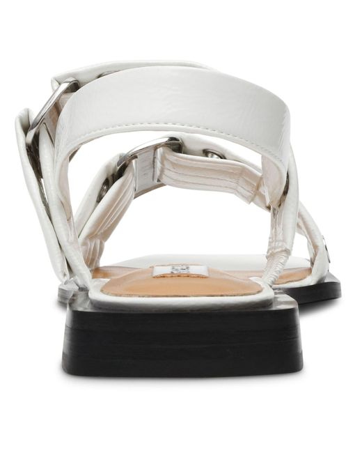 Steve Madden White Sandale